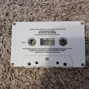 White Cassette Tape - The World's Most Beautiful Melodies